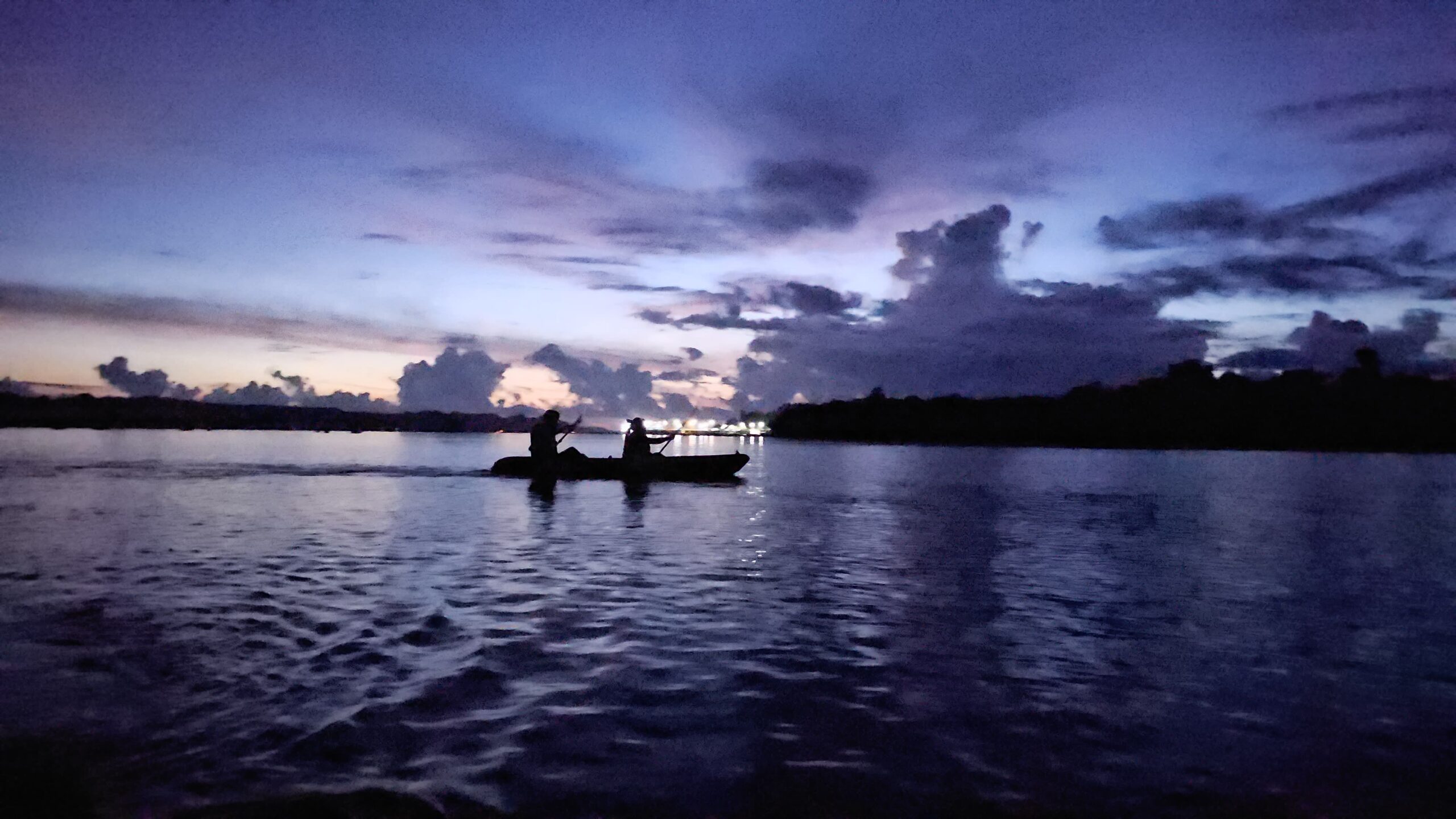 Night kayaking in Andaman