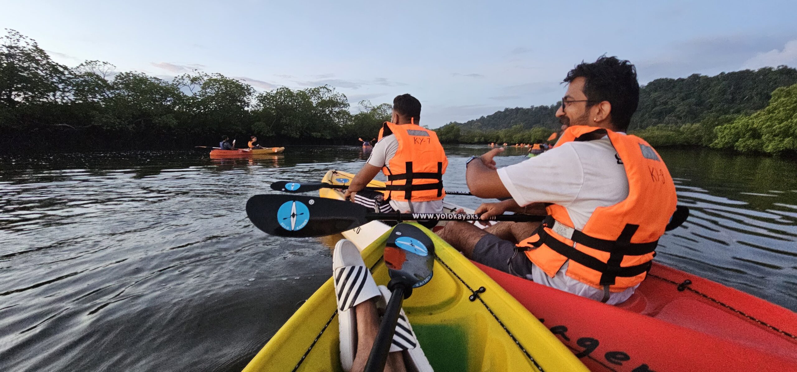 Kayaking in havelock island